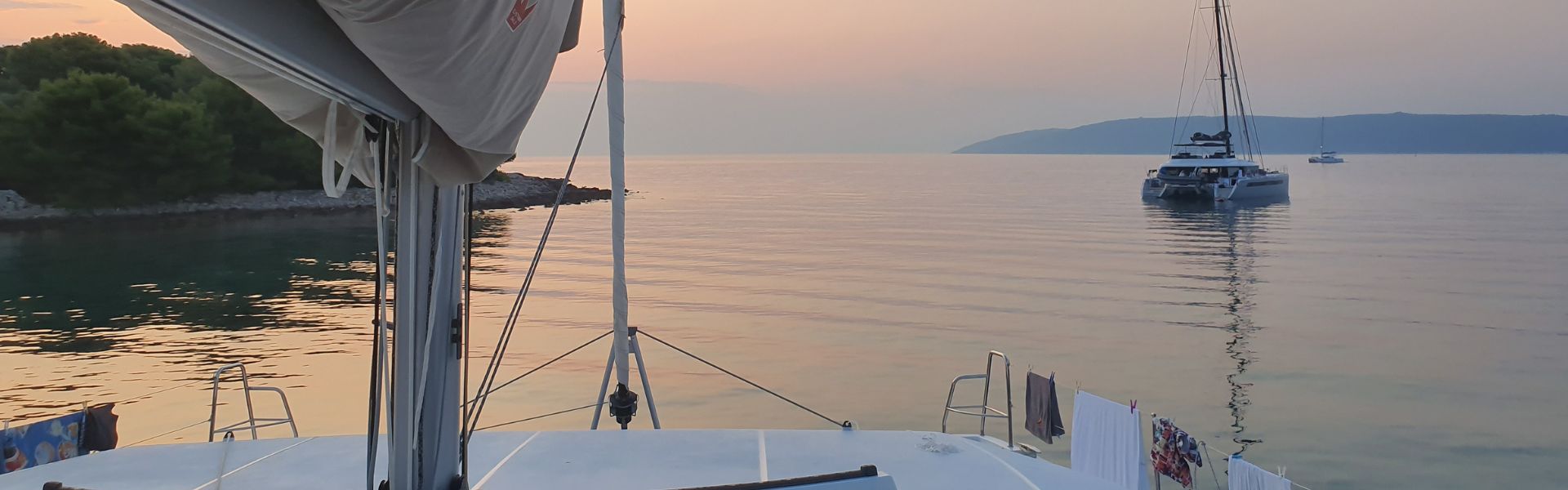 Skippered catamaran sailing holiday in Croatia